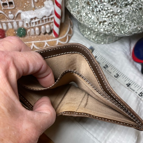 BURBERRY Womens NOVA CHECK Bifold Wallet w/snap coin pouch🔥EUC🎁Gift Idea - Picture 4 of 14